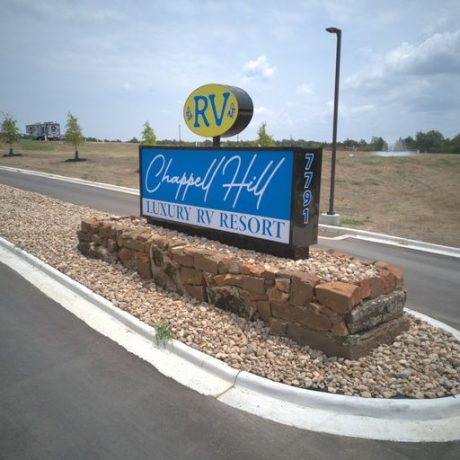 RV Resort Entry